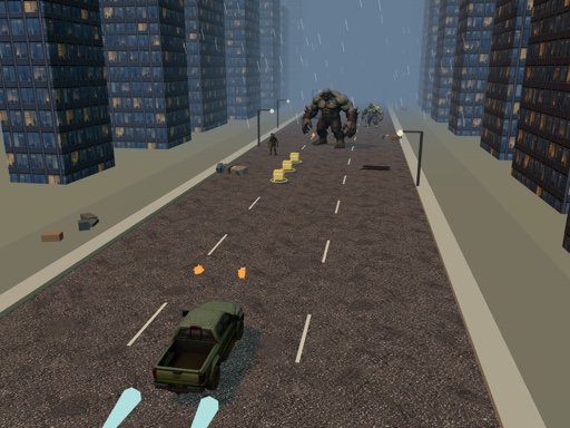 Last Garage: Zombie Road Balapan